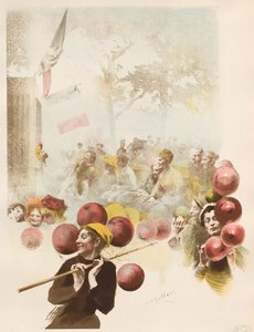 ポリチネレ、1899年。 作： Henri Patrice Dillon