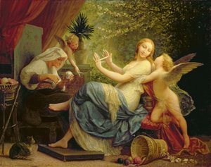 イノセンス、愛に誘われて1886 作： Henri Pierre Picou