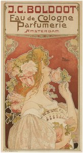 オーデケルン香水、1899年 作： Henri Henri Antoine Théodore Livemont