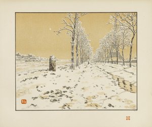 白鳥の島から［エッフェル塔三十六景］ 作： アンリ・リヴィエール
