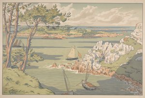 自然の側面: 島 作： Henri Rivière
