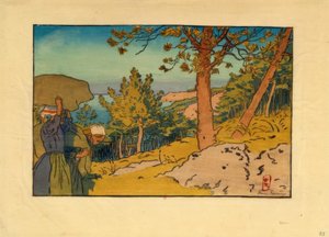 Kermarie (Loguivy) の松林 作： Henri Rivière