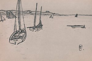 ブルトンの風景、1900年代頃、1946 作： Henri Rivière