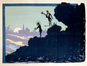聖アントニウスの誘惑 作： Henri Rivière