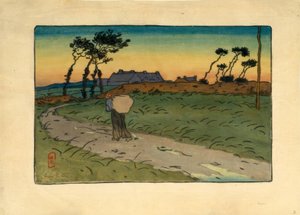 ガルド ゲラン ファーム (サン ブリアック) 作： Henri Rivière