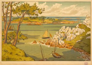 島 作： Henri Rivière