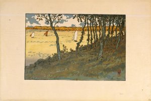 ランシュー (サン ブリアック) 作： Henri Rivière