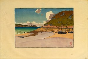 シャトリエとフォート ラ ラッテ (サン キャスト) 作： Henri Rivière