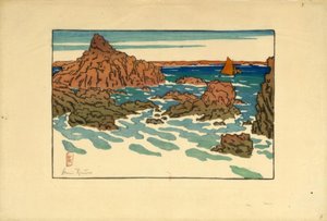ル ペロン (サン ブリアック) 作： Henri Rivière