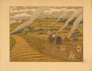 フィールドワーク 作： Henri Rivière