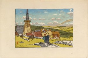 明晰の聖母 作： Henri Rivière