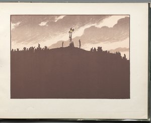 星の進歩: ル・ゴルゴタ 作： Henri Rivière