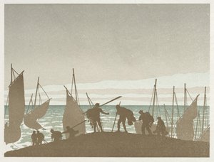 さまよえるユダヤ人: 漁師 作： Henri Rivière