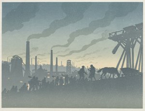 さまよえるユダヤ人: 近代都市 作： Henri Rivière