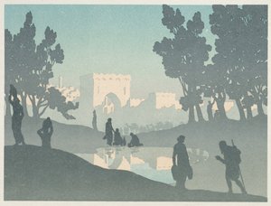 さまよえるユダヤ人: 旧市街 作： Henri Rivière