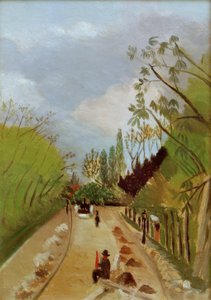 スケッチ、オブザーバトワール通り 作： Henri Rousseau