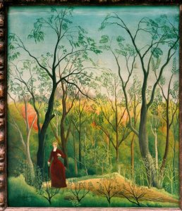 森の中の散歩 作： Henri Rousseau