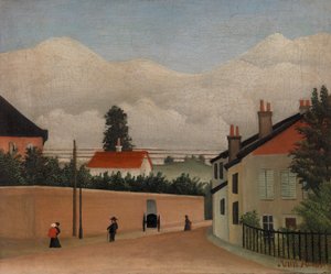 パリ郊外 (Environs de Paris) 作： Henri Rousseau