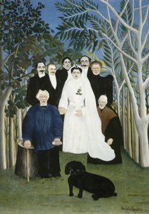 結婚パーティー 作： Henri Rousseau