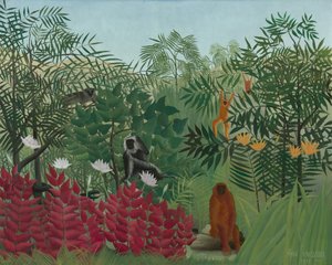 作： Henri Rousseau