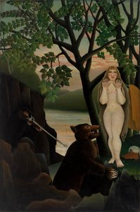 不快な驚き 作： Henri Rousseau