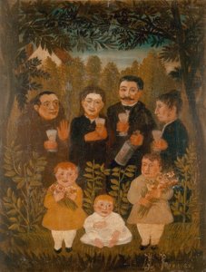 ユナイテッドファミリー 作： Henri Rousseau