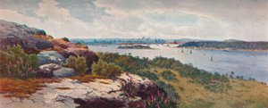 「ヴォクリューズからのシドニー」、c1906 作： Henri Tebbitt