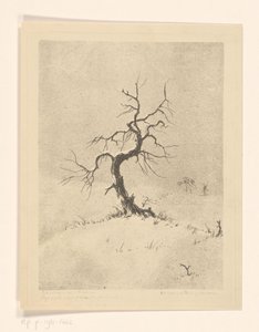 孤独な木 (オブジェクトの元のタイトル) 作： Henri Verstijnen (signed by artist)