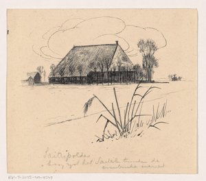 サイター干拓地の納屋 作： Henri Verstijnen