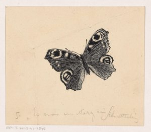 蝶 作： Henri Verstijnen