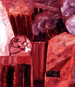 ゼーラント州の人物がいるオランダの農家、1915年頃 作： Henri Victor Gabriel Le Fauconnier
