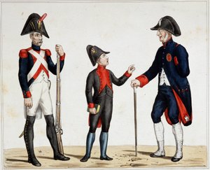 大戦の経験者であり、ナポレオンのリセの生徒であり、戦病者でもあった。 作： Henri Villain