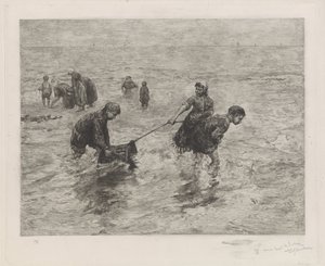 海辺の子供たち 作： Henri Wouters