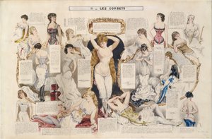 女性の研究、1882-90。 作： Henri de Montaut