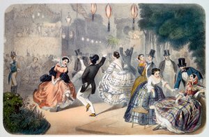 パリの夜、c1845-1890 作： Henri de Montaut