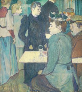 ムーラン・ド・ラ・ガレットの一角 作： Henri de Toulouse-Lautrec
