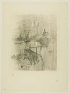 さようなら 作： Henri de Toulouse-Lautrec