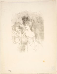 アンナ・ヘルドとバルディ 作： Henri de Toulouse-Lautrec