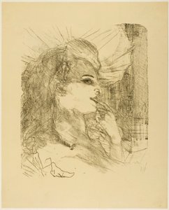 Treize Lithographys の Anna Held 作： Henri de Toulouse-Lautrec