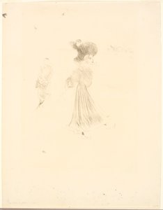 氷の宮殿にて 作： Henri de Toulouse-Lautrec