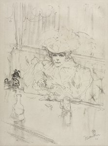 コックチャファーで 作： Henri de Toulouse-Lautrec