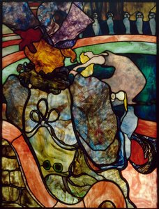 ヌーヴォー・シルクにて、パパ・クリサンテーム 作： Henri de Toulouse-Lautrec