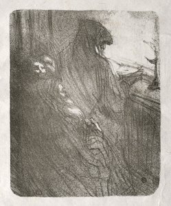 シナイ山麓：ポーランド系ユダヤ人の祈り 作： Henri de Toulouse-Lautrec
