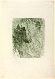 Au Pied du Sinaï より、Baron Moïse Begging 作： Henri de Toulouse-Lautrec