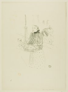 Desiré Dihau の Melodies から、My Pretty Violets を購入する 作： Henri de Toulouse-Lautrec