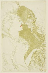 カーニバル 作： Henri de Toulouse-Lautrec