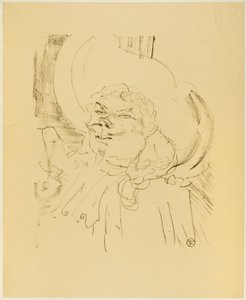 Treize Lithographys の Coquelin the Elder 作： Henri de Toulouse-Lautrec