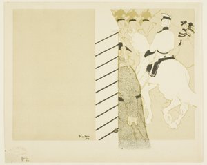 ドイツ・バビロンの表紙 作： Henri de Toulouse-Lautrec