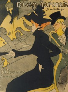 日本のソファ 作： Henri de Toulouse Lautrec