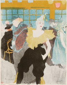 エルズ：道化師 作： Henri de Toulouse-Lautrec